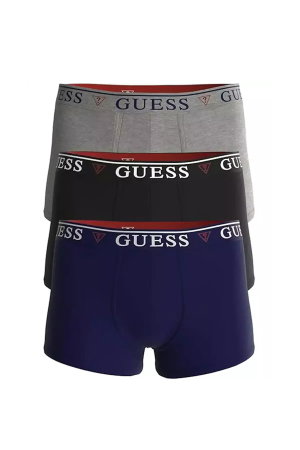 Guess 3lü Erkek Boxer LACIVERT