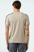 Guess Baskılı Erkek T-shirt Gri