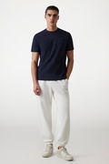 Guess Baskılı Erkek T-shirt Lacivert