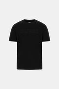 Guess Baskılı Erkek T-shirt Siyah
