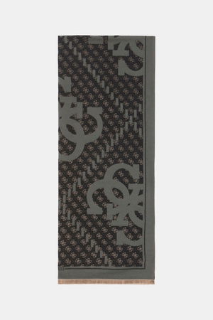 Guess Desenli Erkek Atkı KAHVE Guess Desenli Erkek Atkı KAHVE