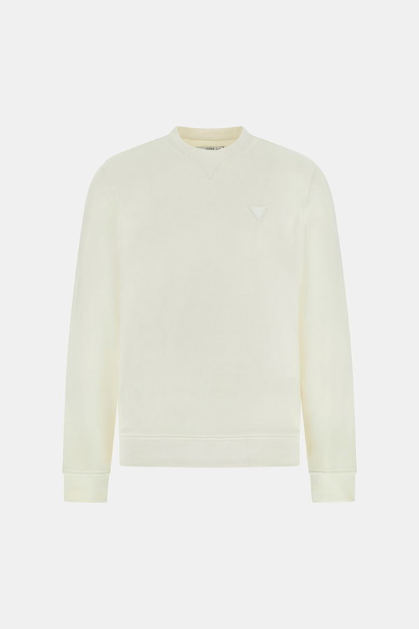 Guess Erkek Bisiklet Yaka Sweatshirt EKRU