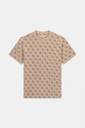Guess Erkek Bisiklet Yaka T-shirt BEJ