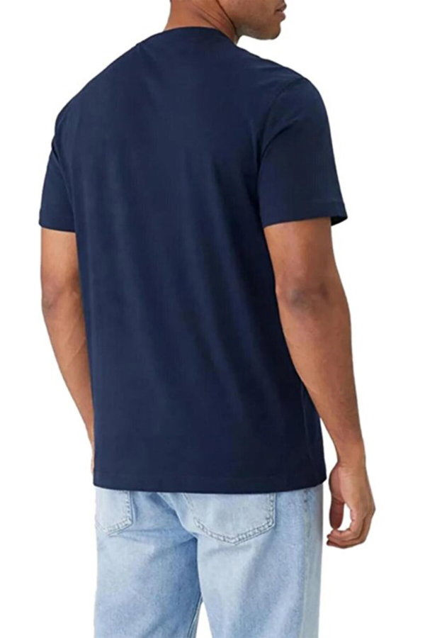 Guess Erkek Bisiklet Yaka T-shirt SIYAH