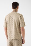 Guess Erkek Bisiklet Yaka T-shirt BEJ