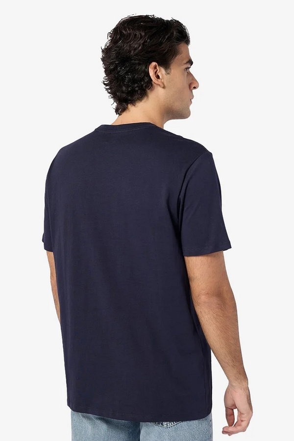 Guess Erkek Bisiklet Yaka T-shirt LACIVERT