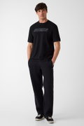 Guess Erkek Bisiklet Yaka T-shirt SIYAH