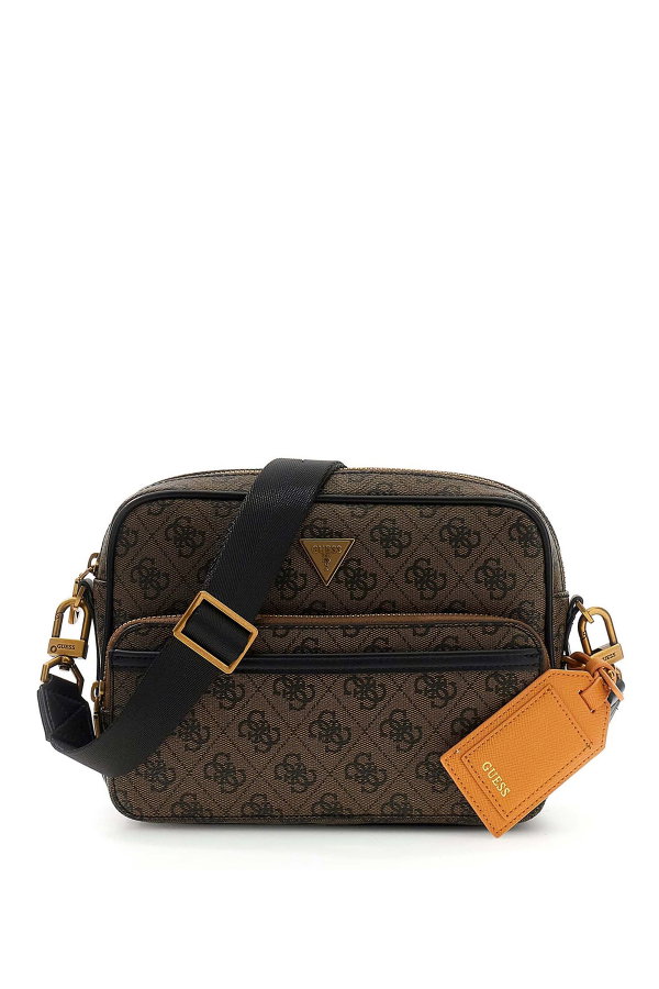 Guess Erkek Çapraz Çanta Kahverengi