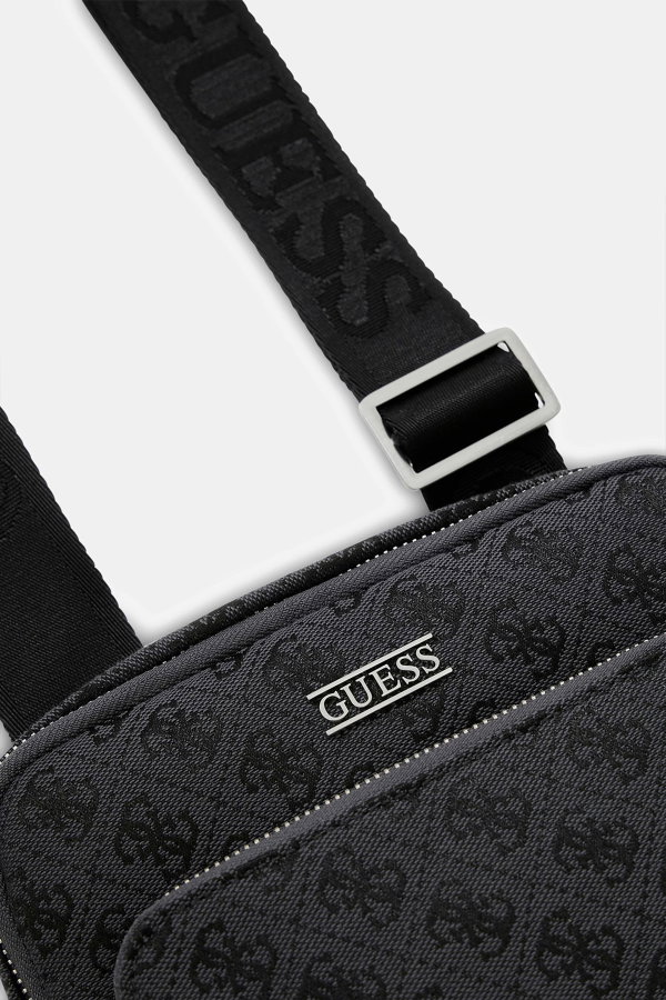 Guess Erkek Çapraz Çanta SIYAH
