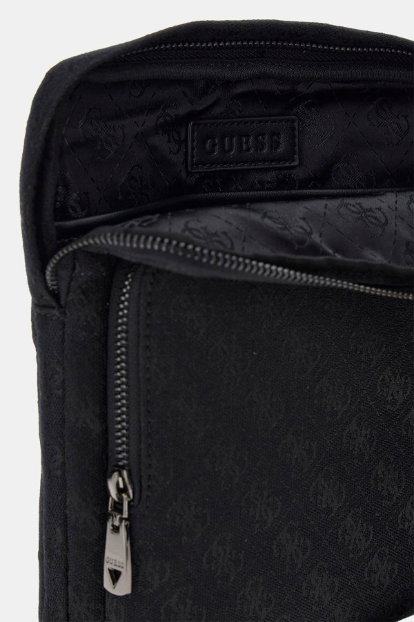 Guess Erkek Çapraz Çanta SIYAH