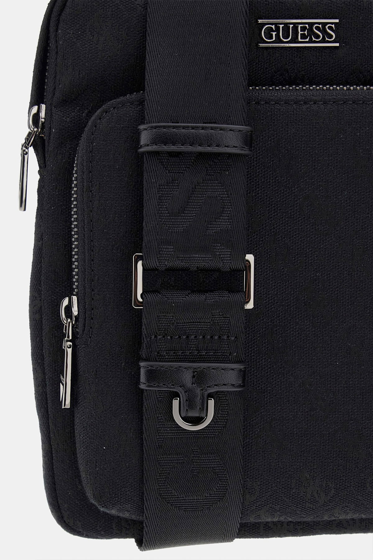 Guess Erkek Çapraz Çanta SIYAH
