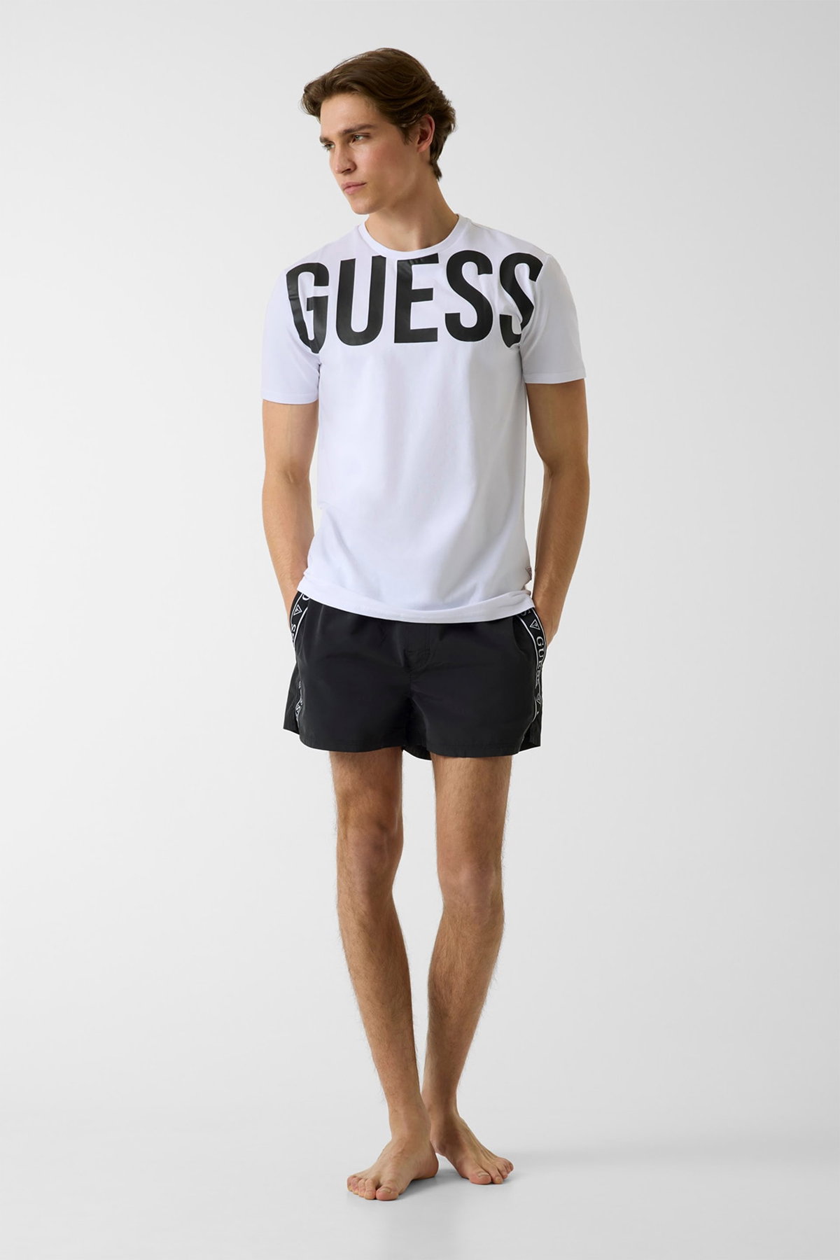 Guess Erkek Deniz Şortu SIYAH