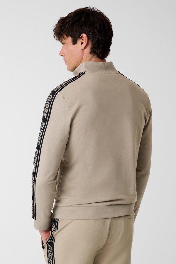 Guess Erkek Fermuarlı Sweatshirt KUM