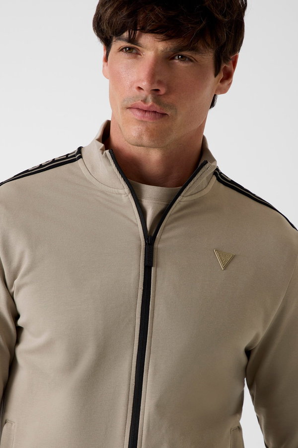 Guess Erkek Fermuarlı Sweatshirt KUM