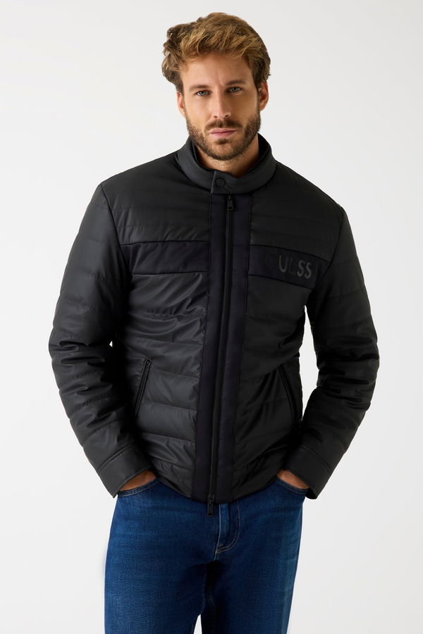 Guess Erkek Şişme Mont SIYAH