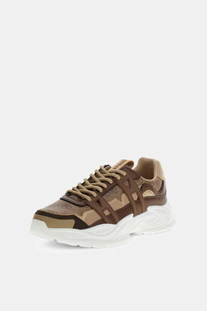 Guess Erkek Spor Ayakkabı KAHVERENGI