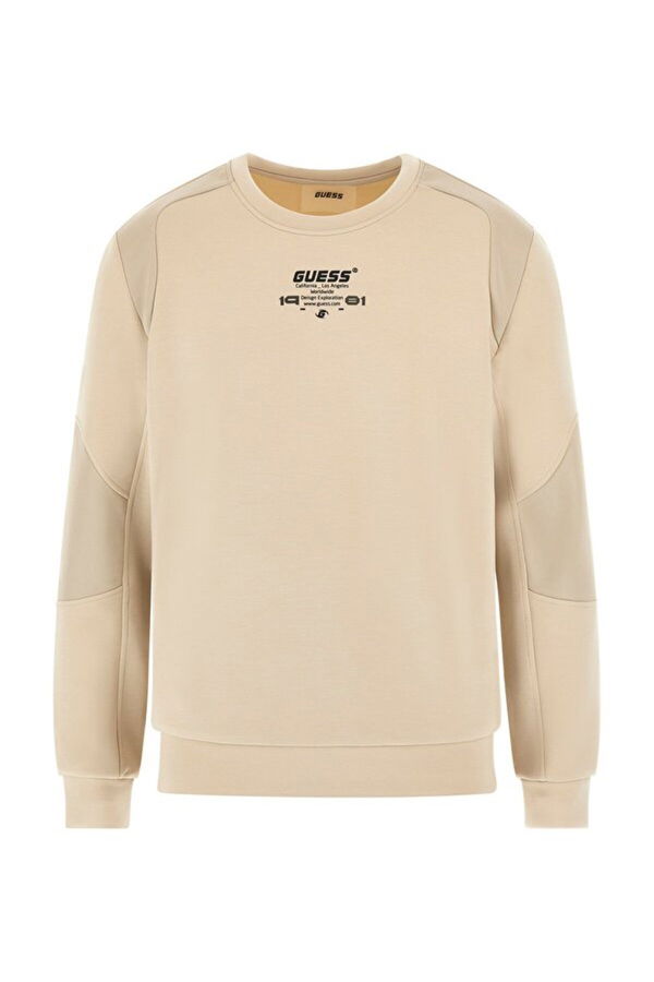 Guess Erkek Sweatshirt BEJ