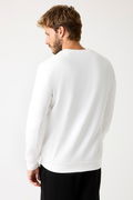 Guess Erkek Sweatshirt Beyaz Guess Erkek Sweatshirt Beyaz