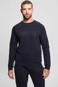 Guess Erkek Sweatshirt LACIVERT