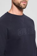 Guess Erkek Sweatshirt LACIVERT