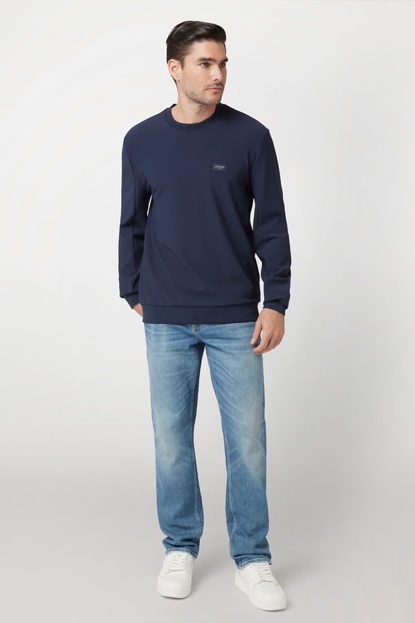 Guess Erkek Sweatshirt LACIVERT Guess Erkek Sweatshirt LACIVERT