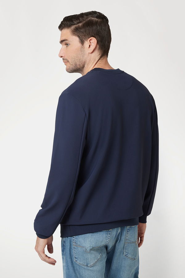 Guess Erkek Sweatshirt LACIVERT Guess Erkek Sweatshirt LACIVERT