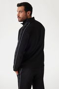 Guess Fermuarlı  Erkek Sweatshirt Siyah