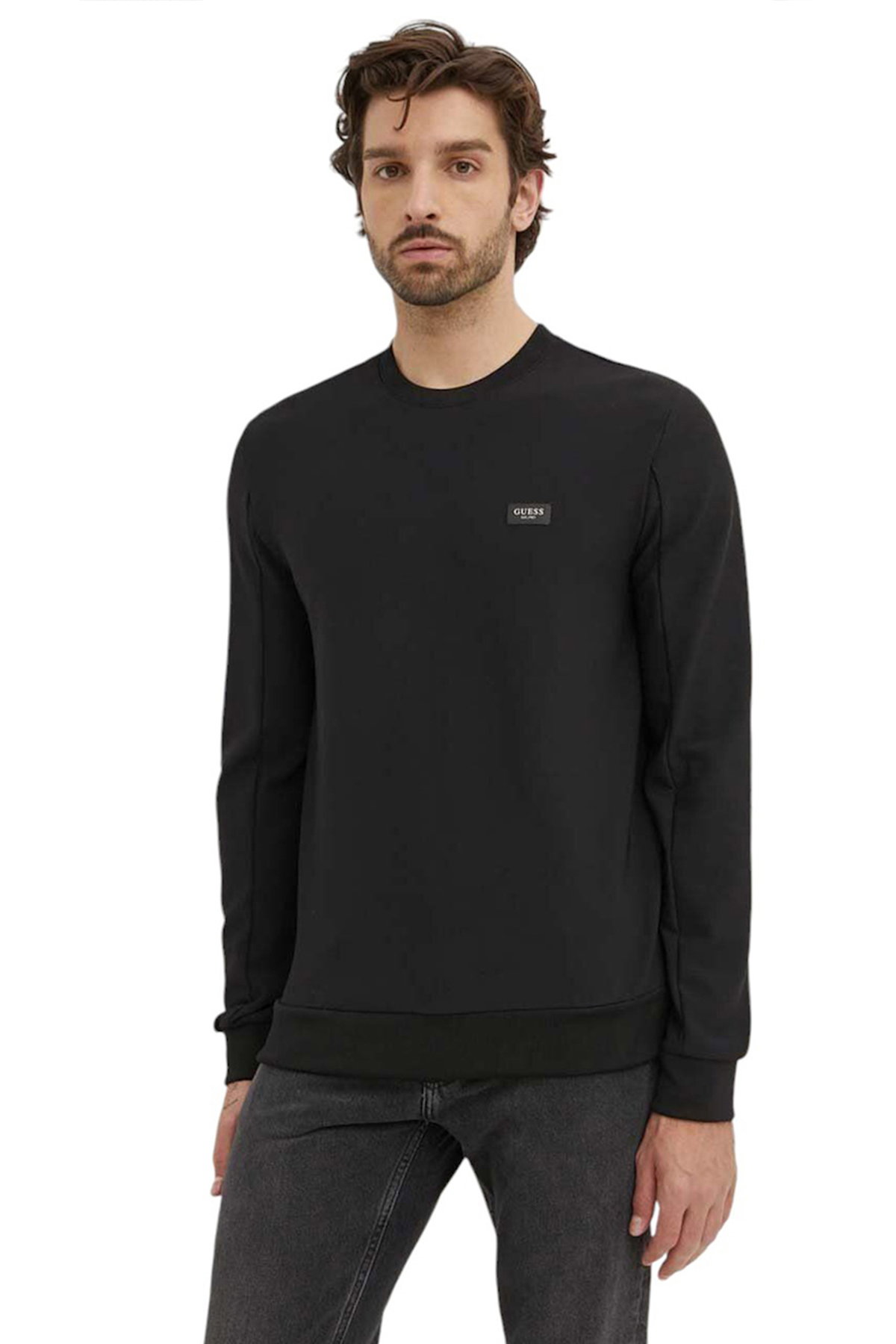 Guess Erkek Sweatshirt SIYAH
