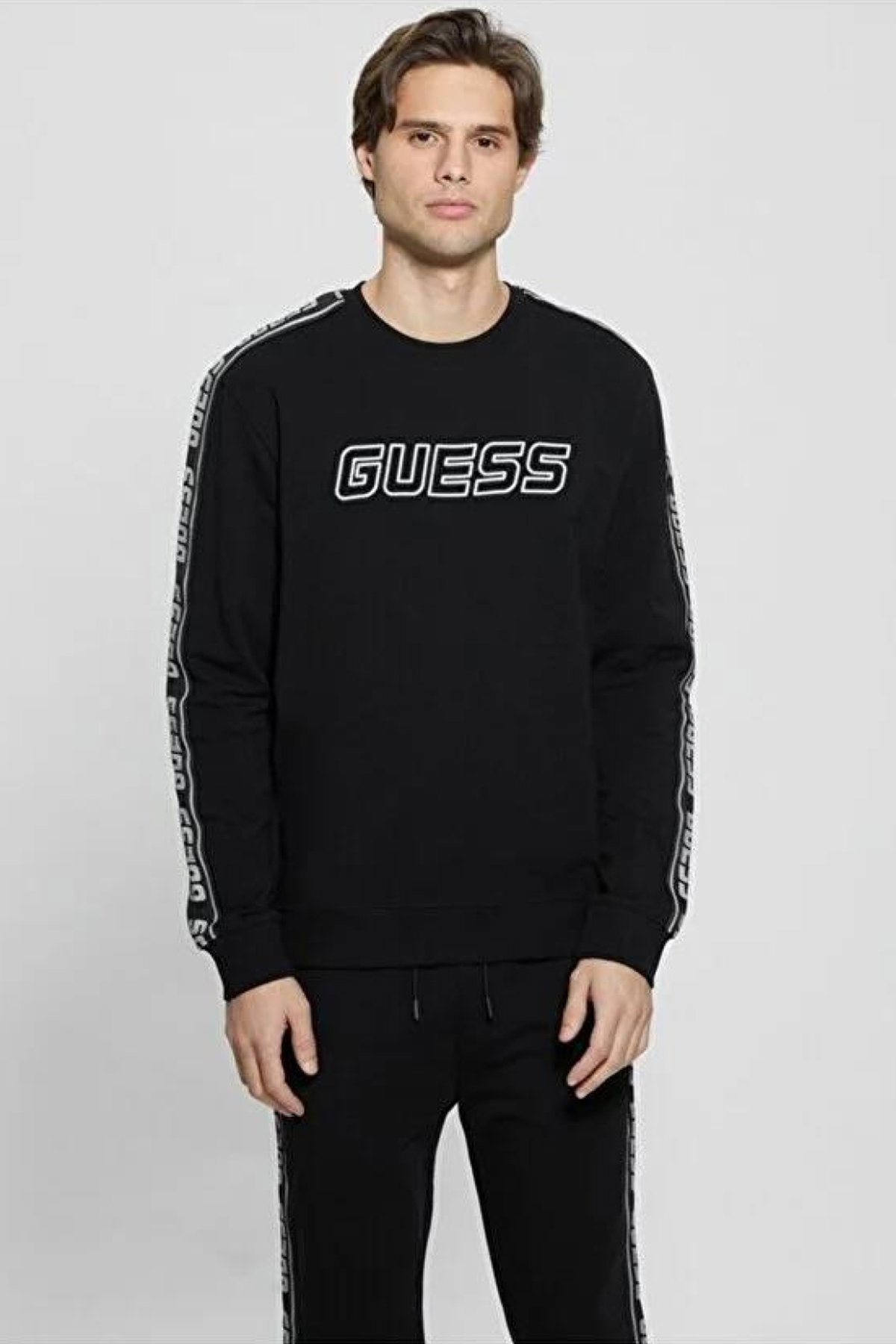 Guess Erkek Sweatshirt SIYAH
