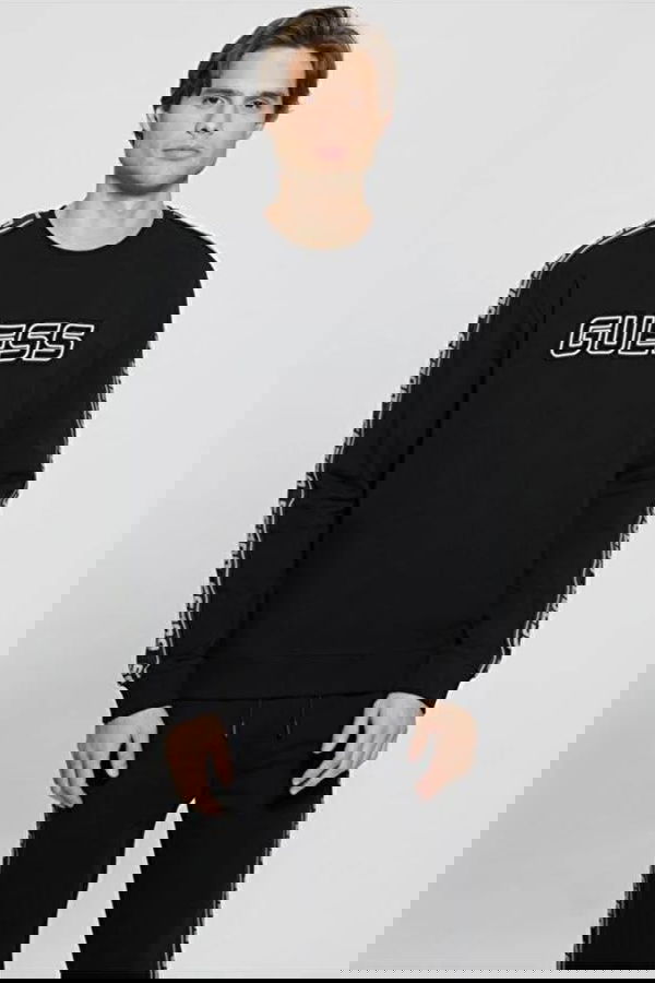 Guess Erkek Sweatshirt SIYAH