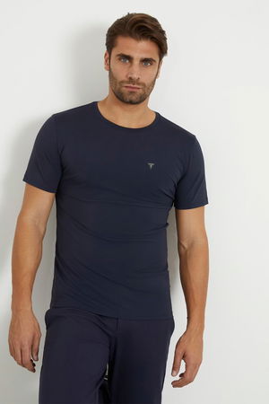 Guess Erkek T-shirt LACİVERT Guess Erkek T-shirt LACİVERT