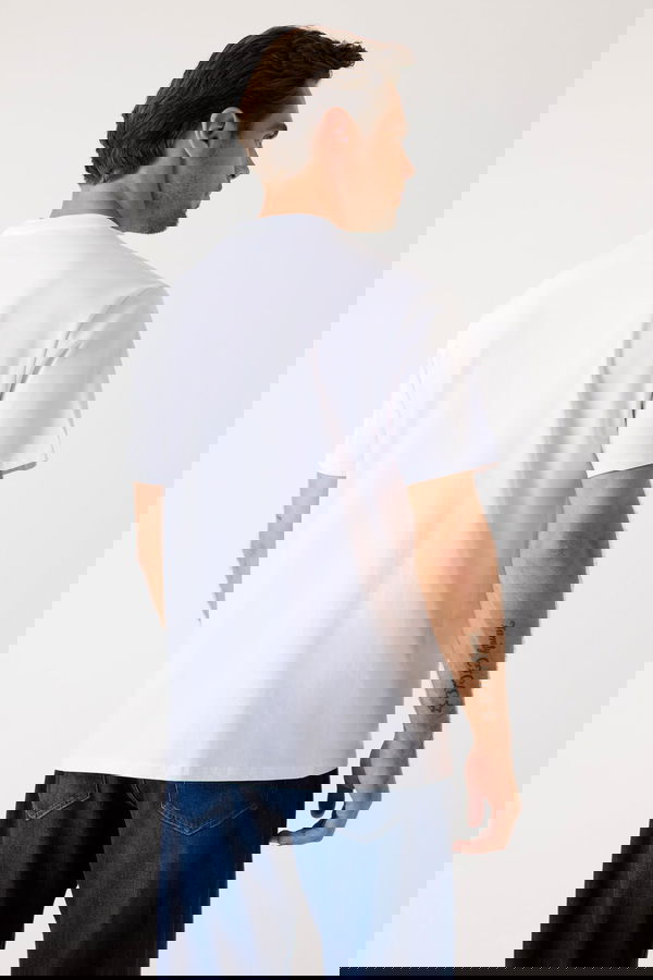 Guess Erkek T-shirt Beyaz