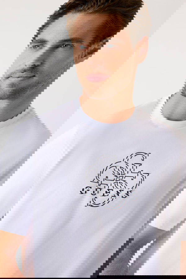 Guess Erkek T-shirt Beyaz