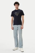 Guess Erkek T-shirt LACIVERT
