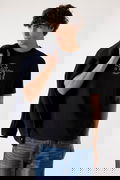 Guess Erkek T-shirt SIYAH