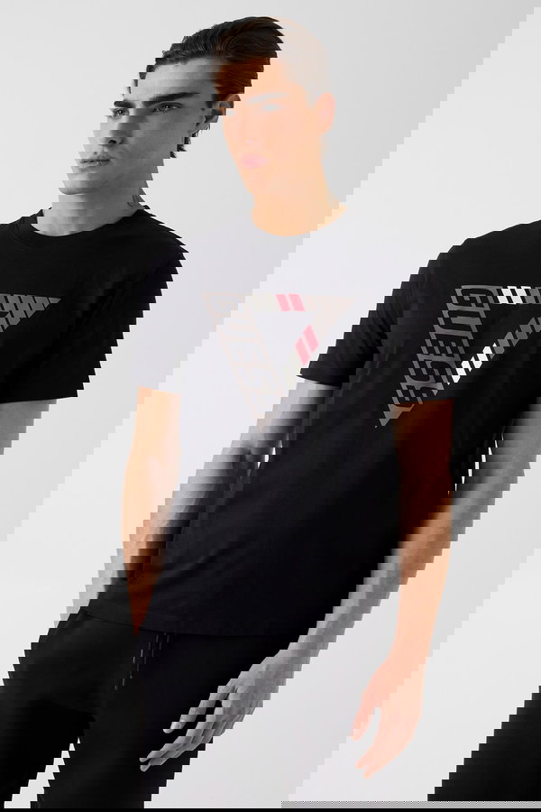 Guess Erkek T-shirt SIYAH