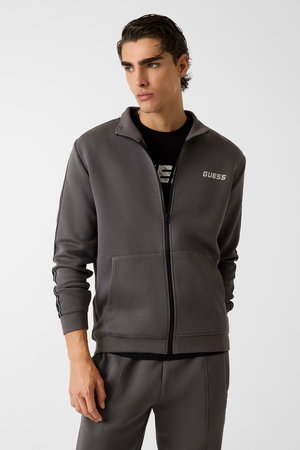 Guess  Fermuarlı Erkek Sweat Gri