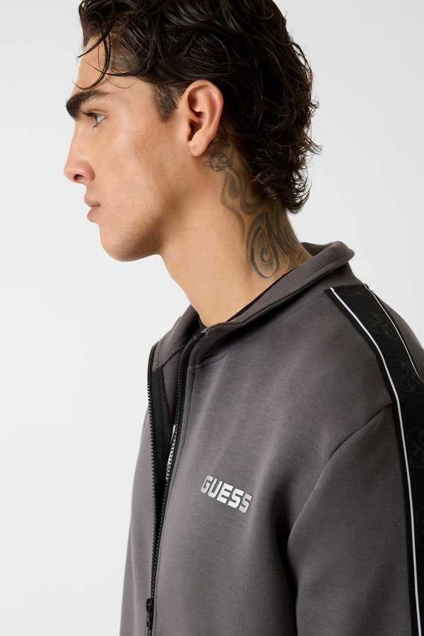 Guess  Fermuarlı Erkek Sweat Gri