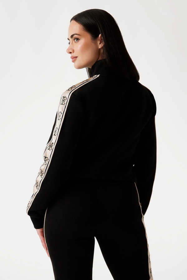 Guess Fermuarlı Kadın Sweat KAHVERENGI