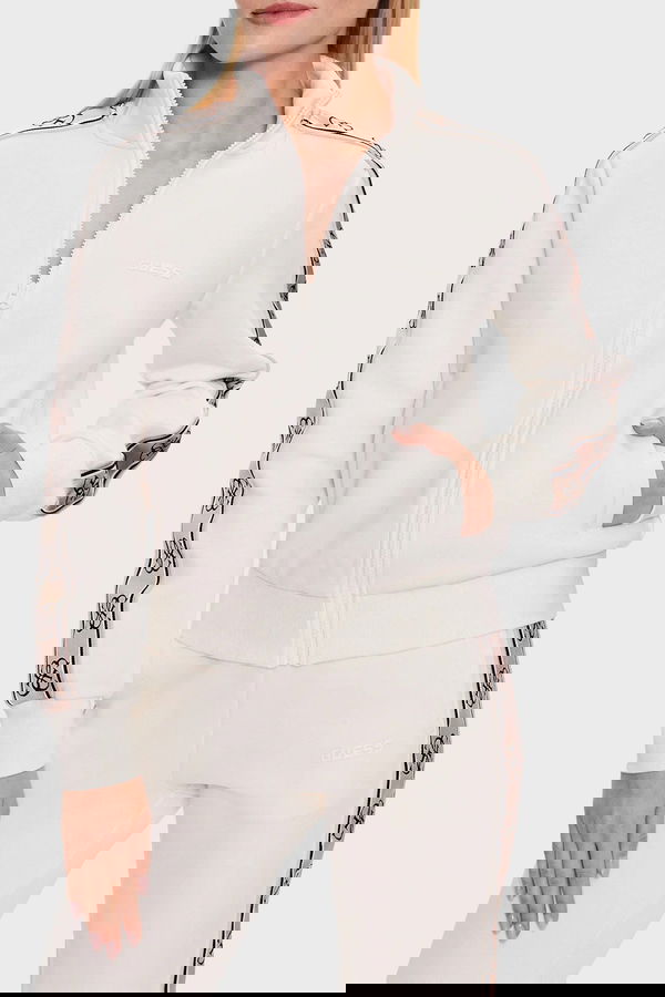 Guess Fermuarlı Kadın Sweat KREM Guess Fermuarlı Kadın Sweat KREM