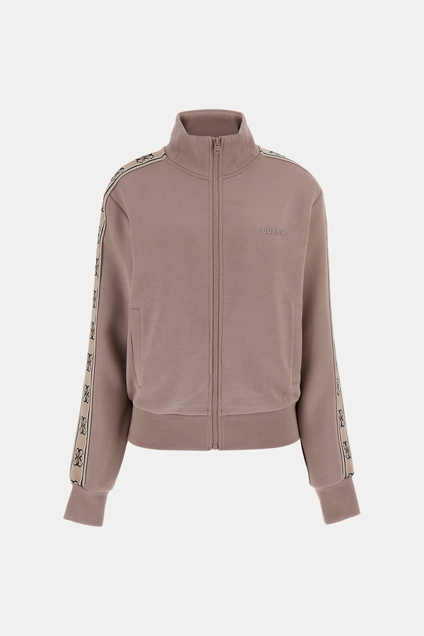 Guess Fermuarlı Kadın Sweat PUDRA