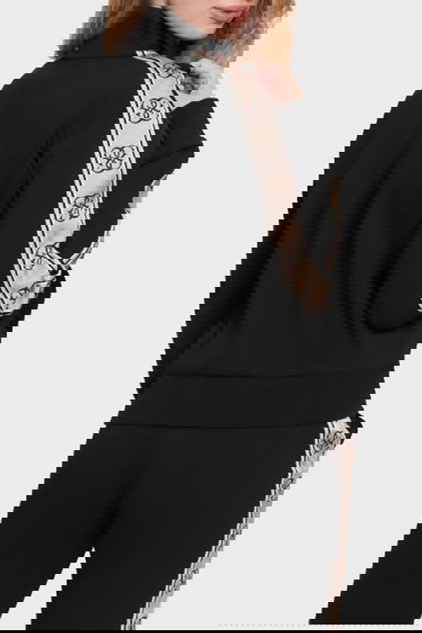 Guess Fermuarlı Kadın Sweat SİYAH Guess Fermuarlı Kadın Sweat SİYAH