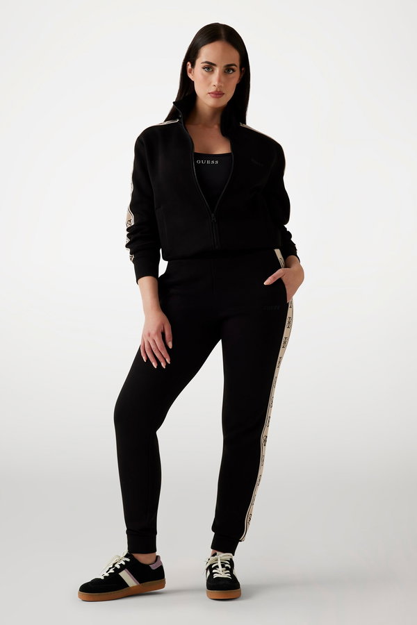 Guess Fermuarlı Kadın Sweat SİYAH