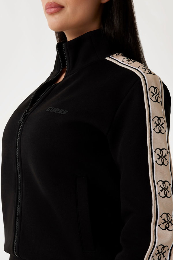 Guess Fermuarlı Kadın Sweat SİYAH