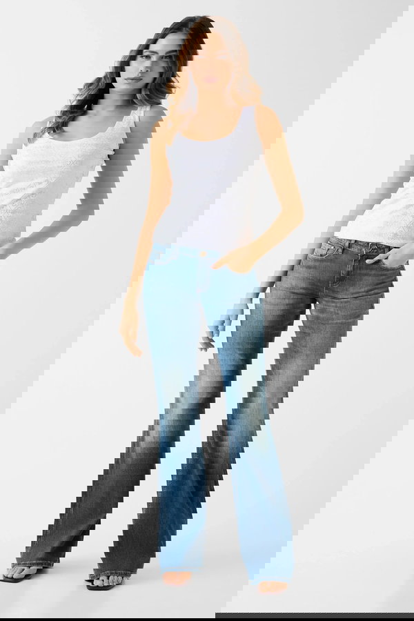 Guess Kadın Bluz Beyaz