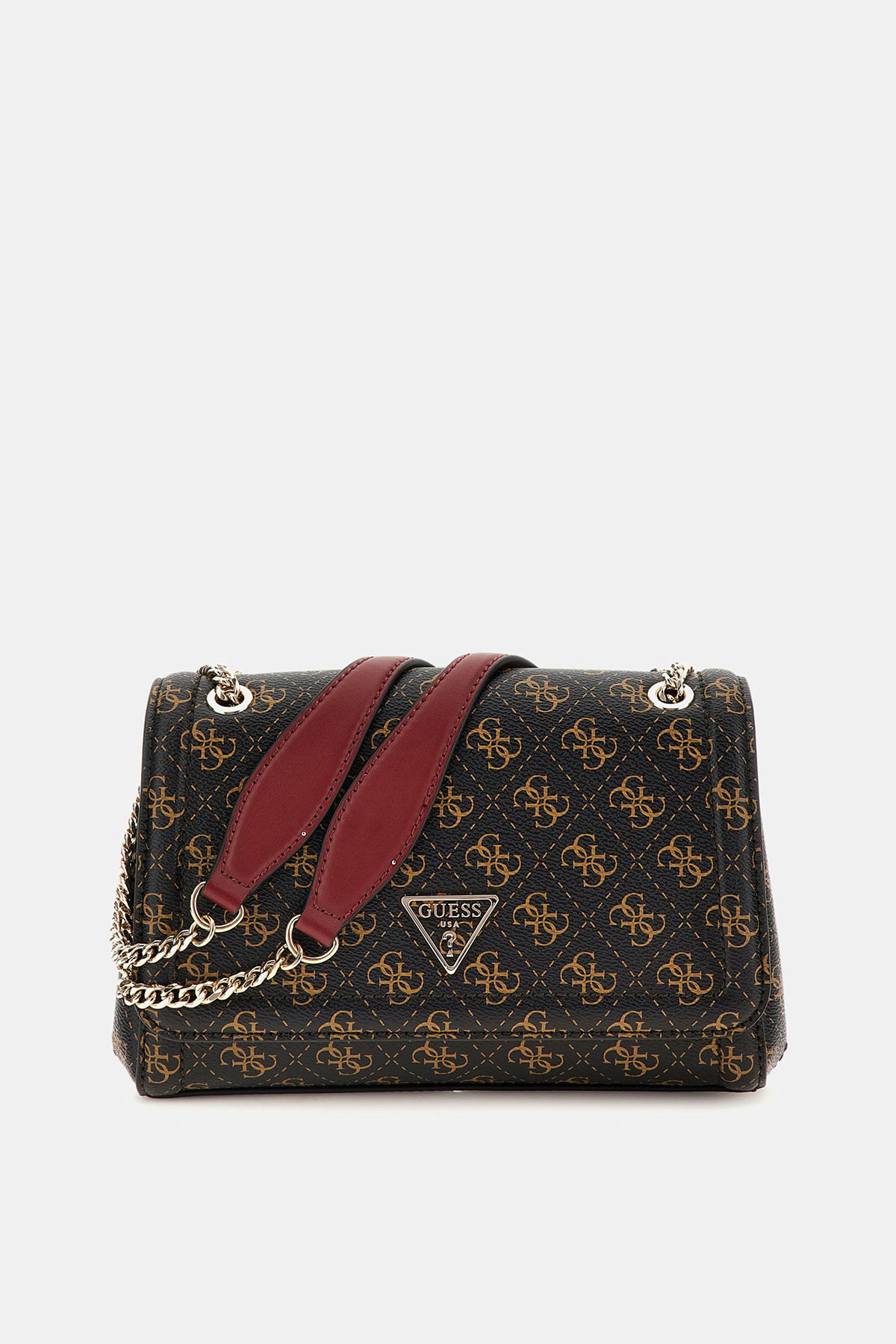 Guess Kadın Çapraz Çanta KAHVERENGI Guess Kadın Çapraz Çanta KAHVERENGI
