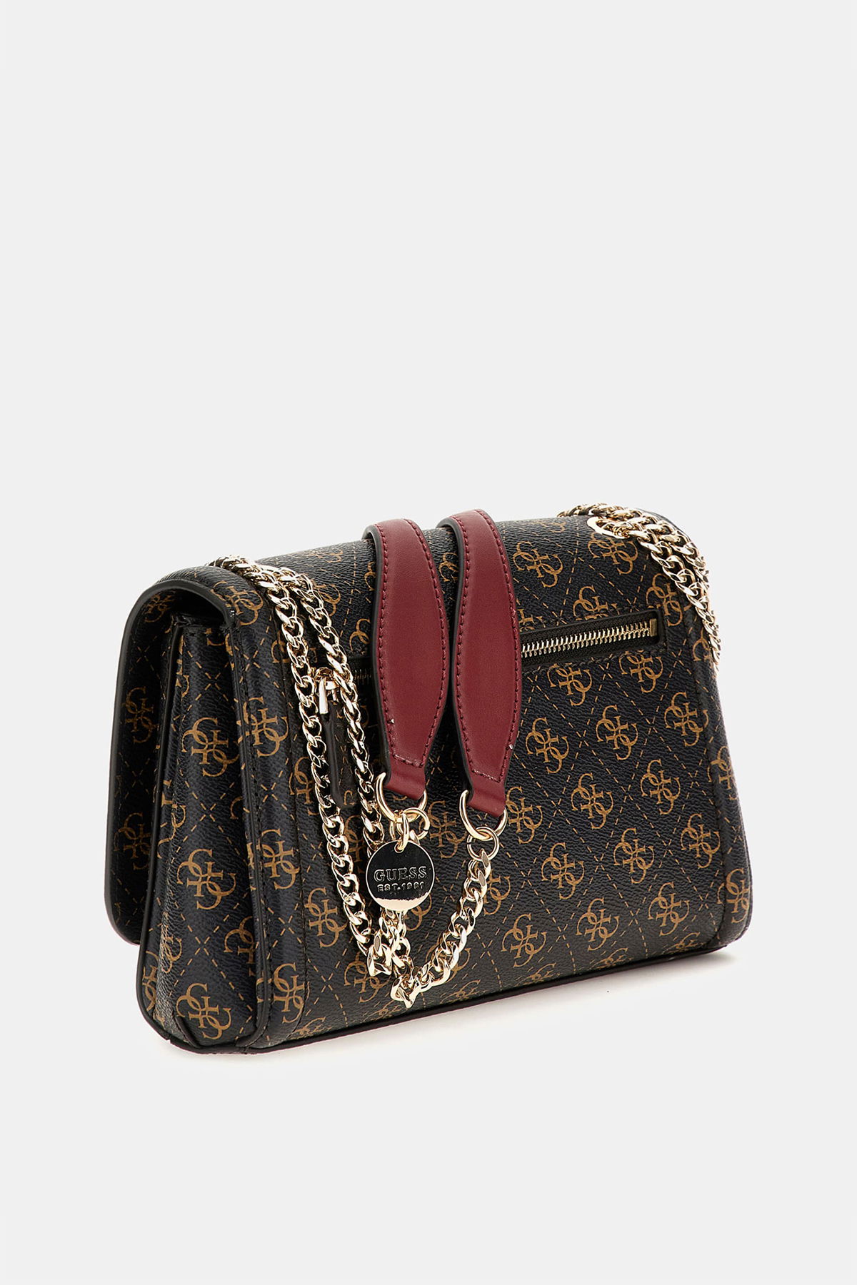 Guess Kadın Çapraz Çanta KAHVERENGI Guess Kadın Çapraz Çanta KAHVERENGI