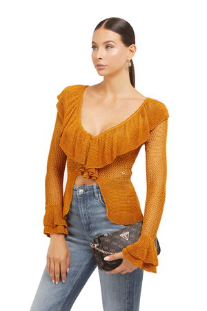 Guess Kadın Çapraz Çanta KAHVERENGI