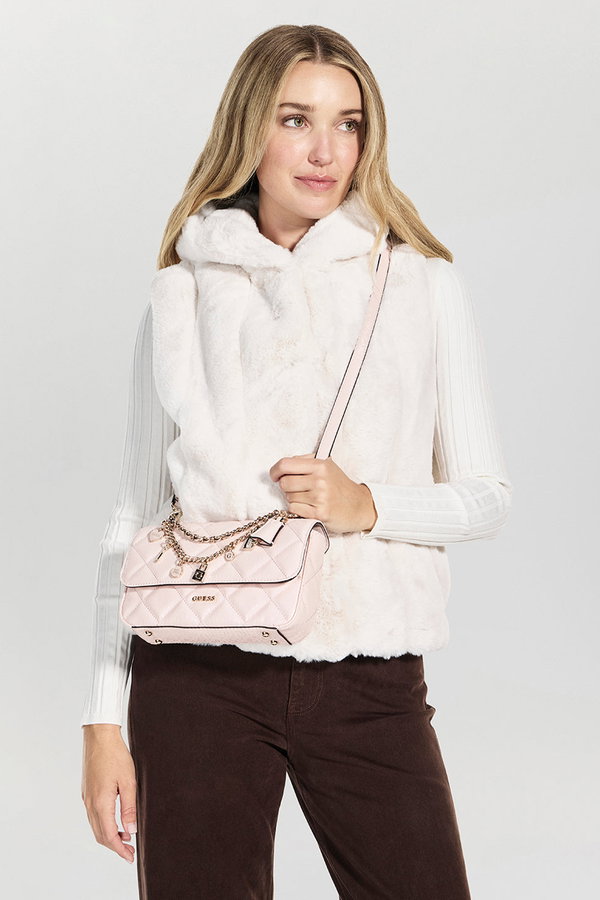 Guess Kadın Çapraz Çanta PUDRA
