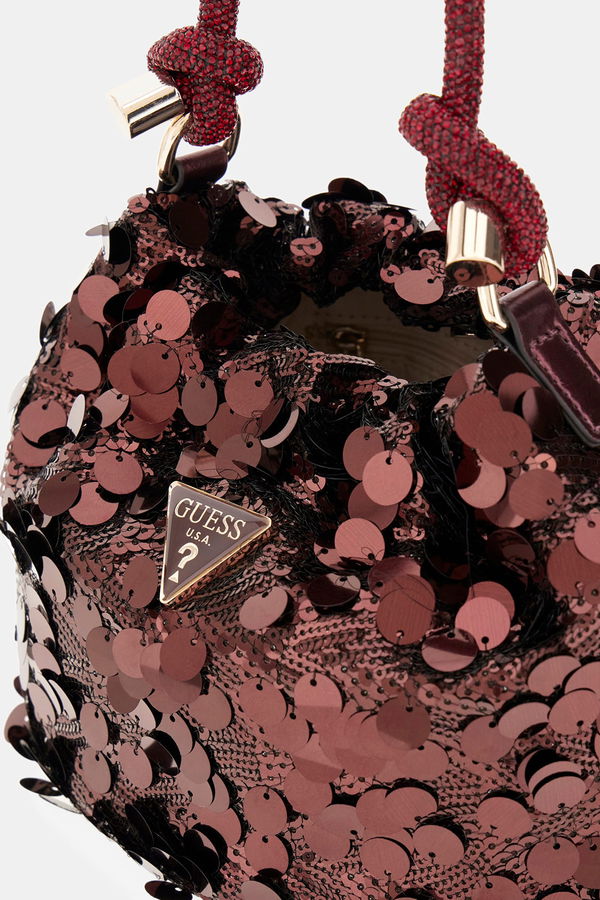 Guess Kadın El Çantası BORDO Guess Kadın El Çantası BORDO